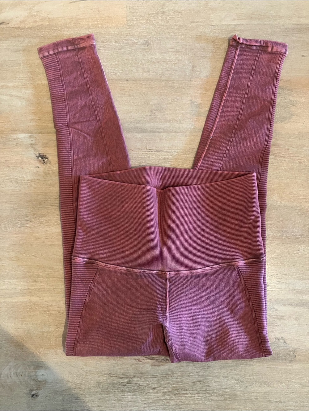 avocado Ribbed Leggings - Dusty Rose